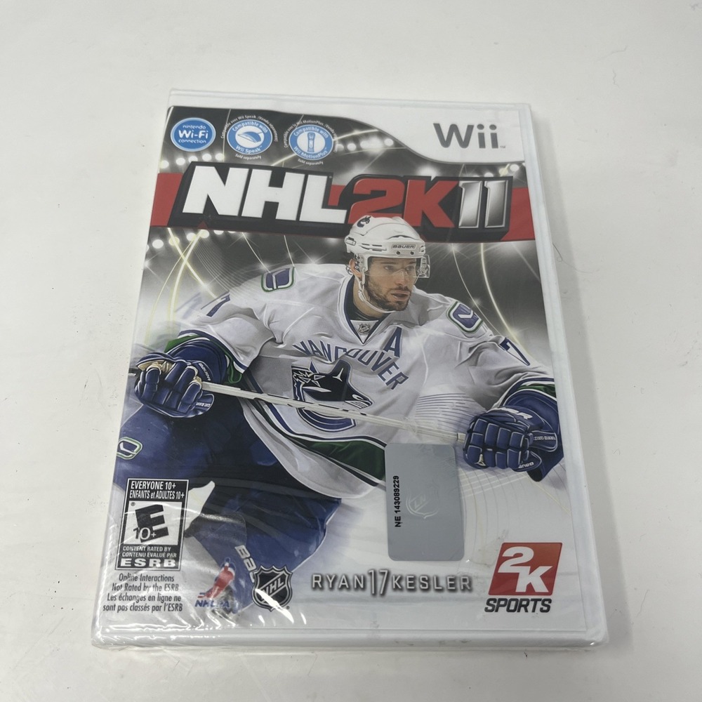 Nintendo Wii Game NHL 2K11 Factory Sealed New 2K Sports Hockey